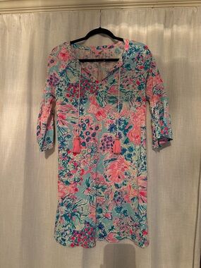 Lilly Pulitzer Del Lago Tunic Dress in the Gypsea pattern